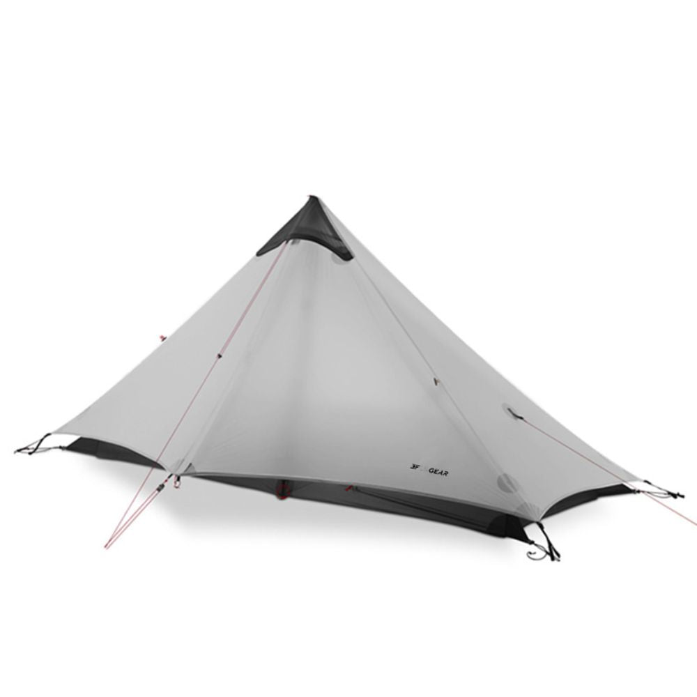 3F UL GEAR Lanshan 1 3-season ultra light trekking pole tent (White, 15D) main image