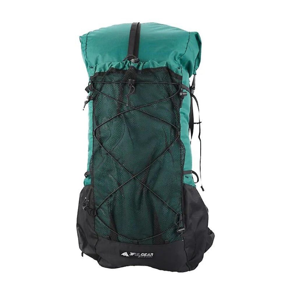 3F UL GEAR Qidian 40+16 Ultralight Hiking Backpack Green back