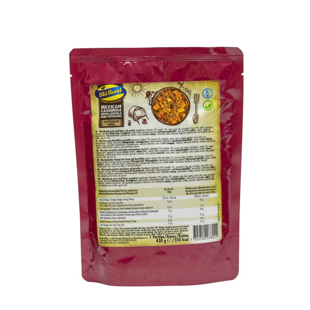 Bla Band Mexican Casserole with Lentil and Potato