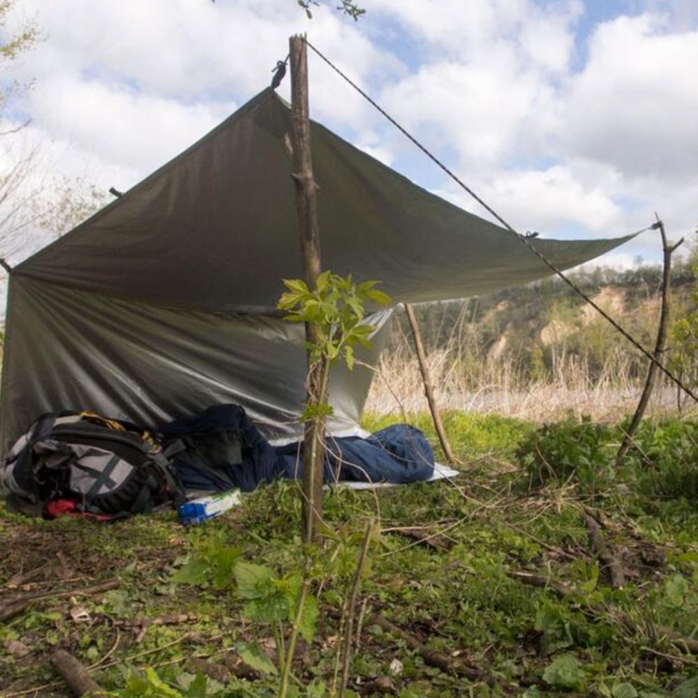 Bushmen 2×3m Thermo Tarp (Olive) shelter