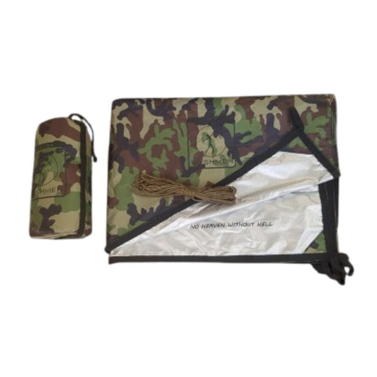 Bushmen 4×3m Thermo Tarp (Camo) stock image