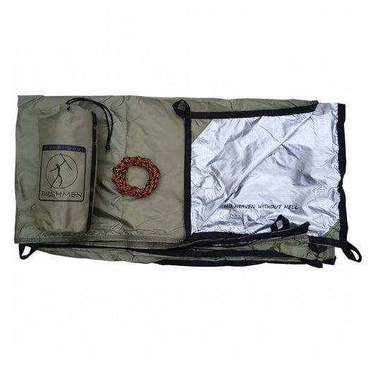 Bushmen 4×3m Thermo Tarp (Olive) stock image