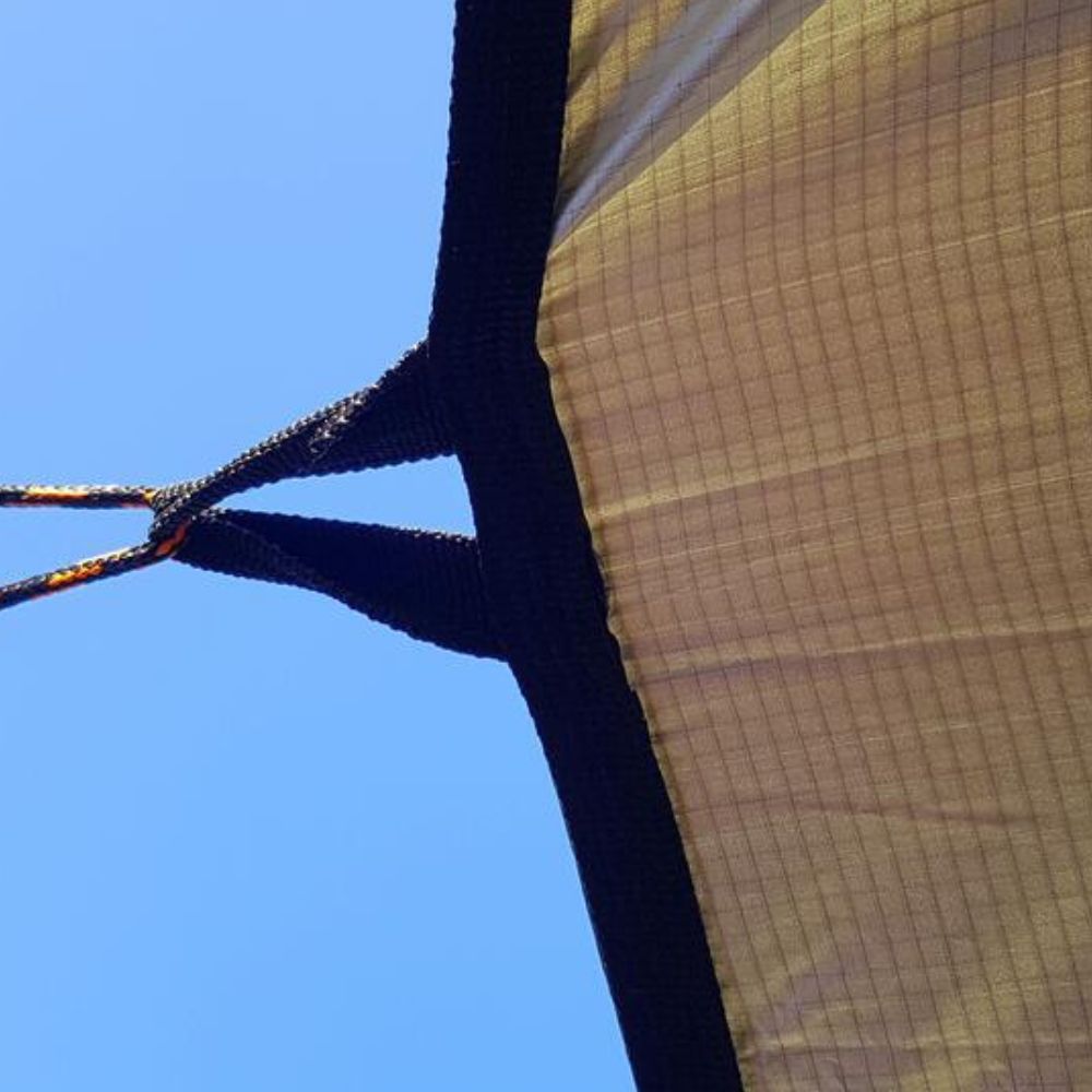 Bushmen 4×4m Thermo Tarp (Olive) eyelet