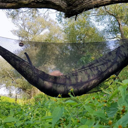 Bushmen Jungle Hammock Mosquito Net in woods