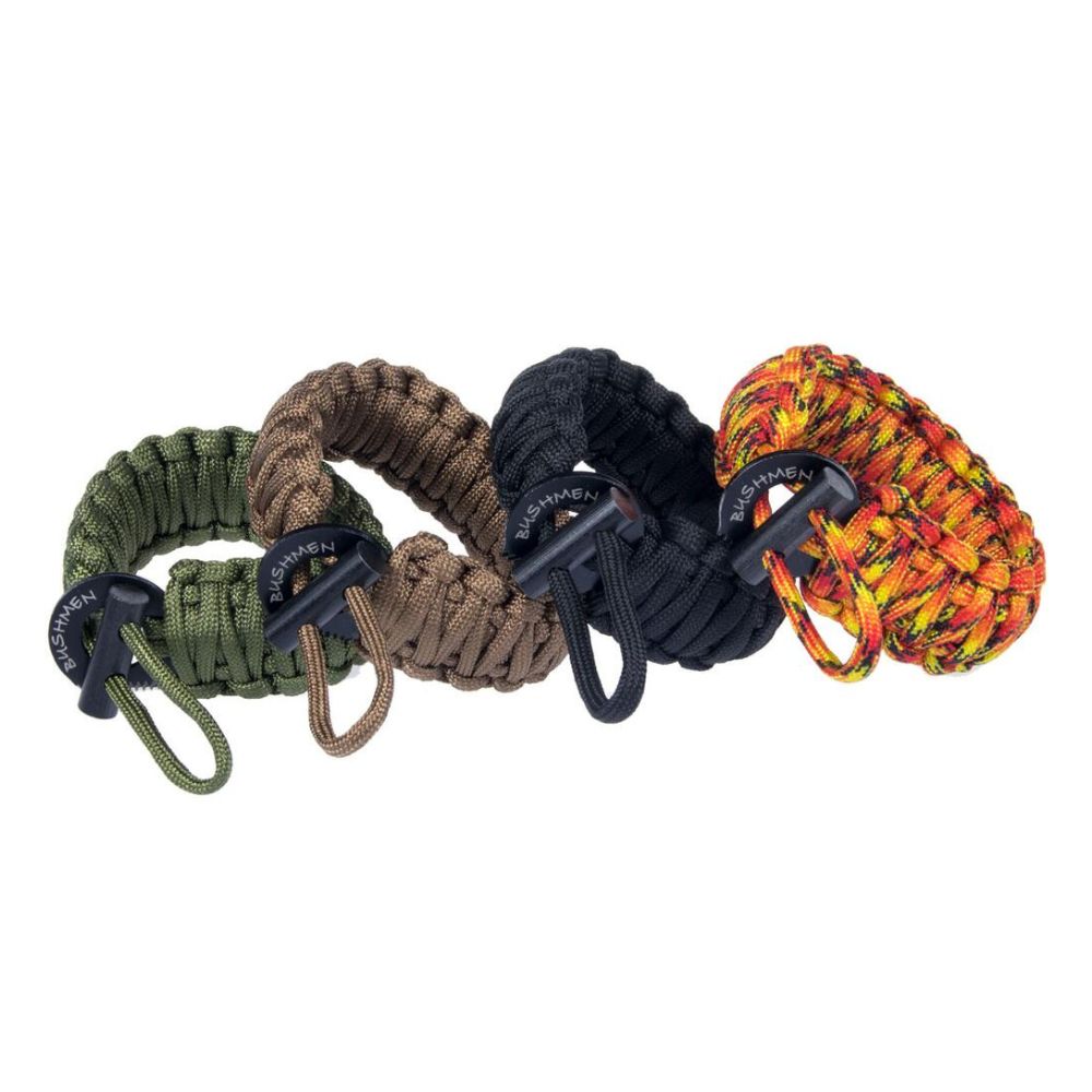 Bushmen Survival Bracelet 6m different colour options