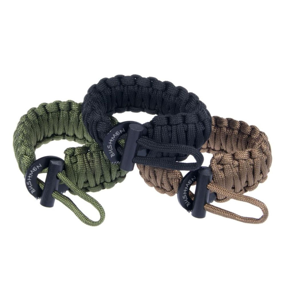 Bushmen Survival Bracelet 6m stock image