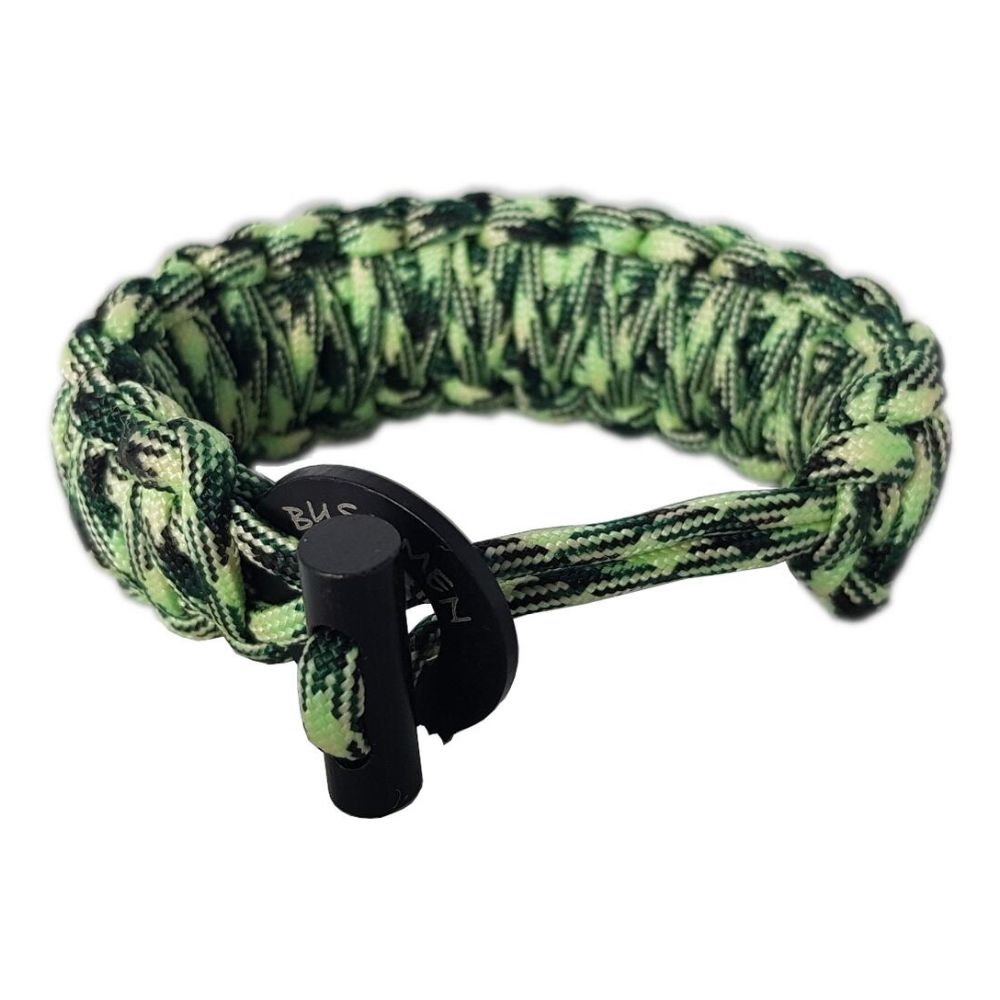 Bushmen Survival Bracelet 6m gecko stock image