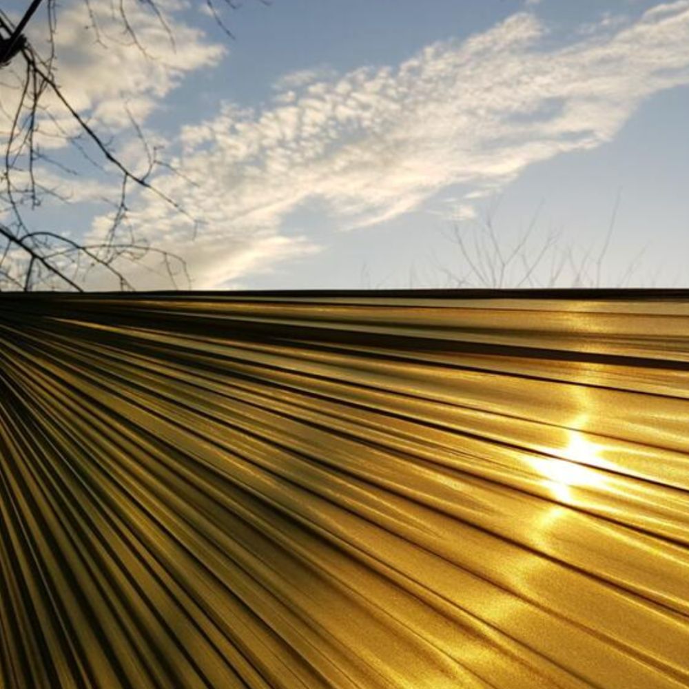Bushmen Ultralight Hammock (Green) set up