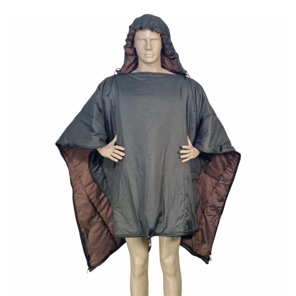 Bushmen Walker 3L Sleeping Bag (Olive) being worn
