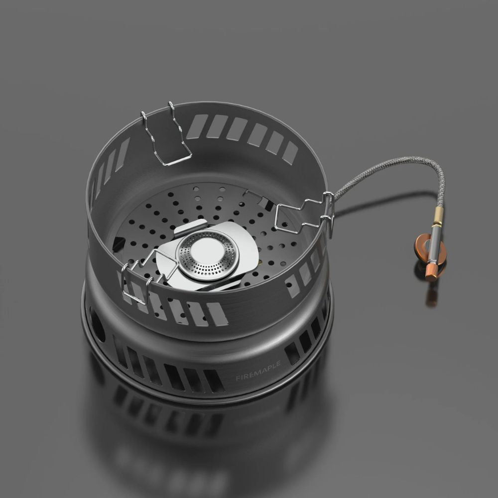 Firemaple Cooking Kit with Gas Burner from top