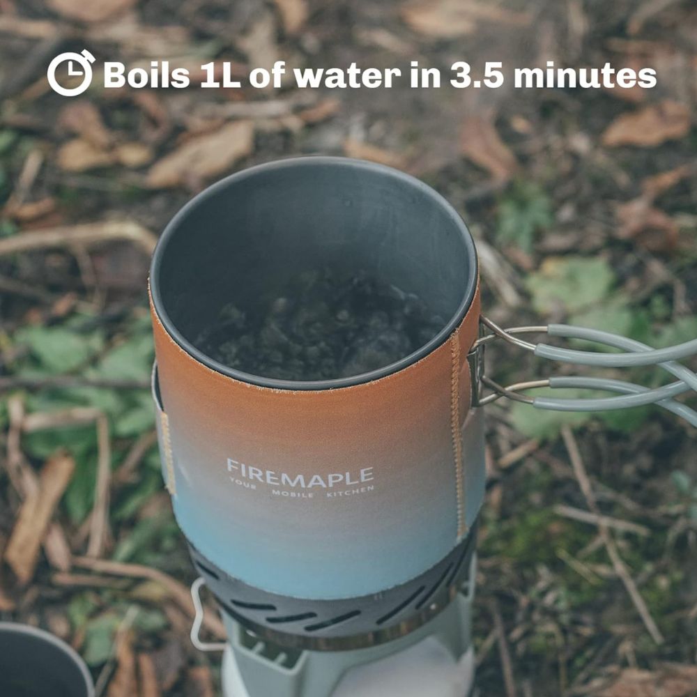 Firemaple Star X1 Fixed Cooking System (Gradient) boiling time