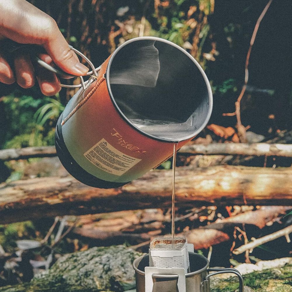 Firemaple Star X1 Fixed Cooking System (Gradient) in woods
