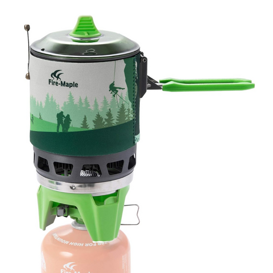 Firemaple Star X3 Cooking System for Coffee (Green) front