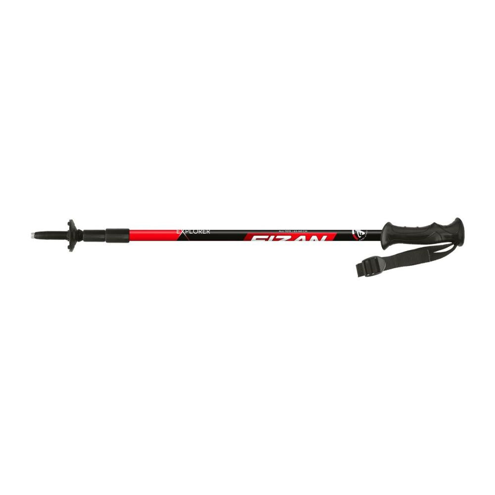Fizan Explorer Trekking Poles (Red/Pair) stock image