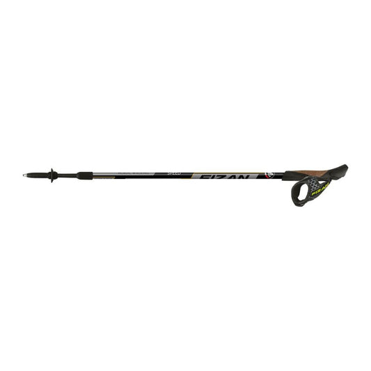 Fizan NW Speed Nordic Walking Poles (Black/Pair) stock image