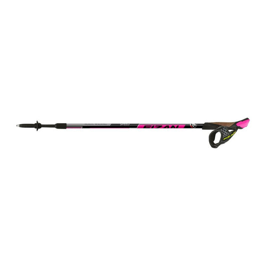 Fizan NW Speed Nordic Walking Poles (Pink/Pair) single pole