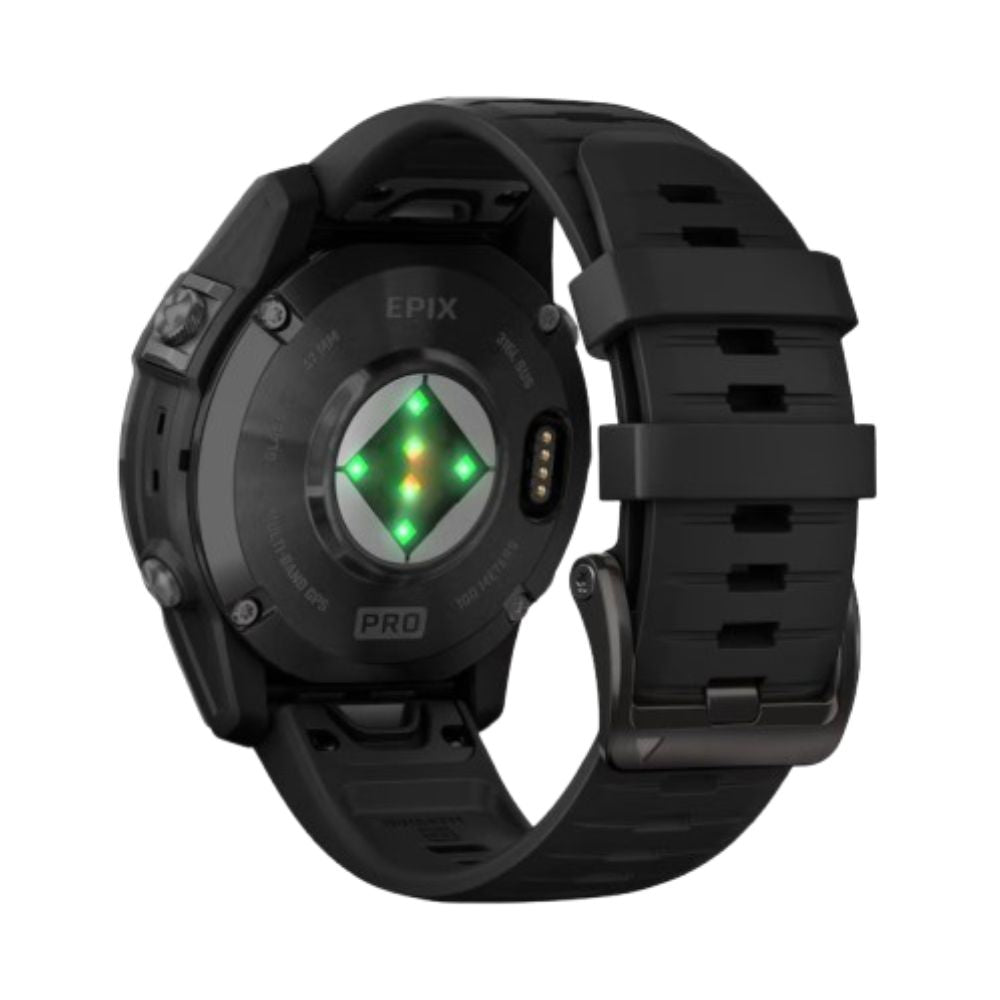Garmin Epix Pro (Gen 2) Men's 47mm Black Strap Smartwatch heart rate monitor