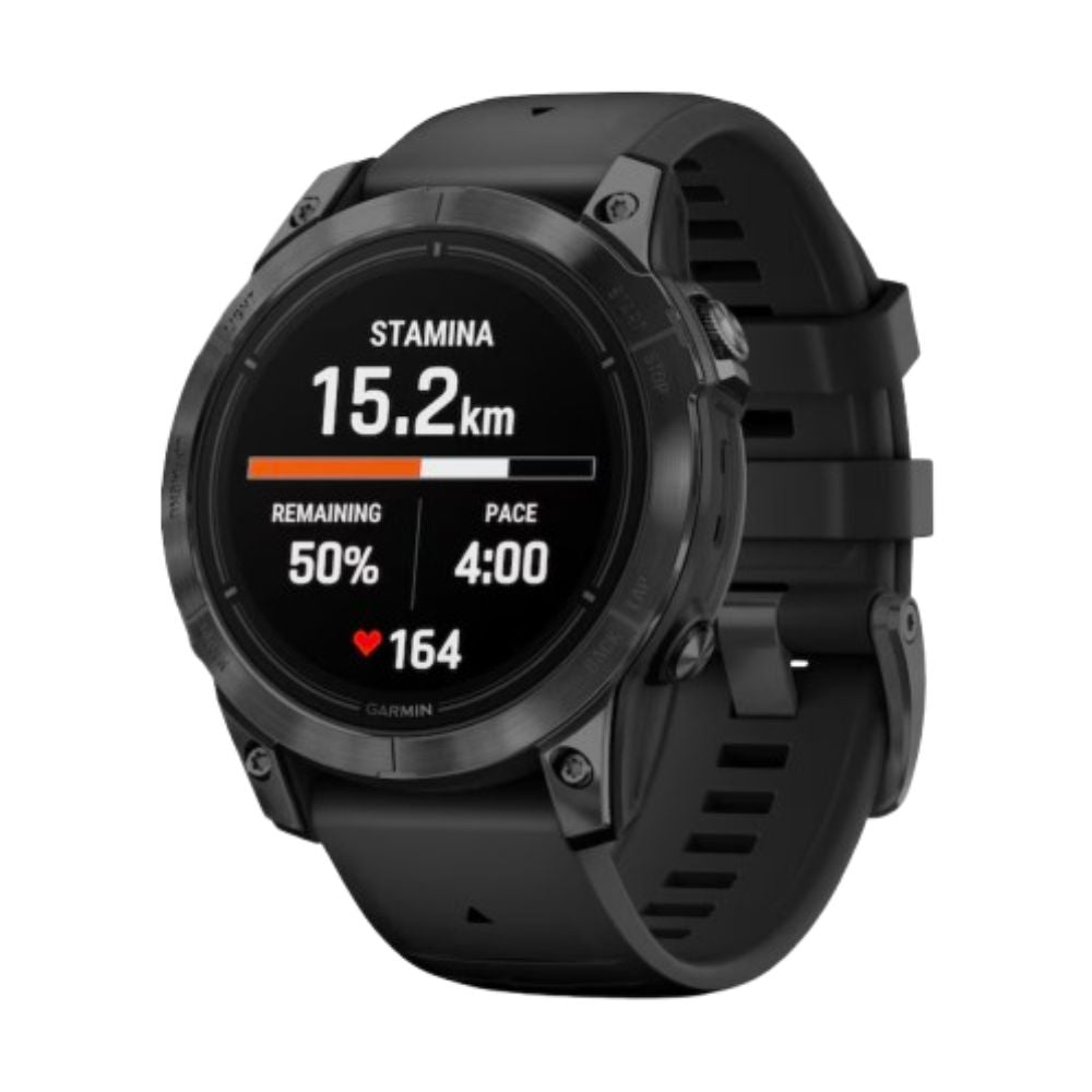 Garmin Epix Pro (Gen 2) Men's 47mm Black Strap Smartwatch stamina screen