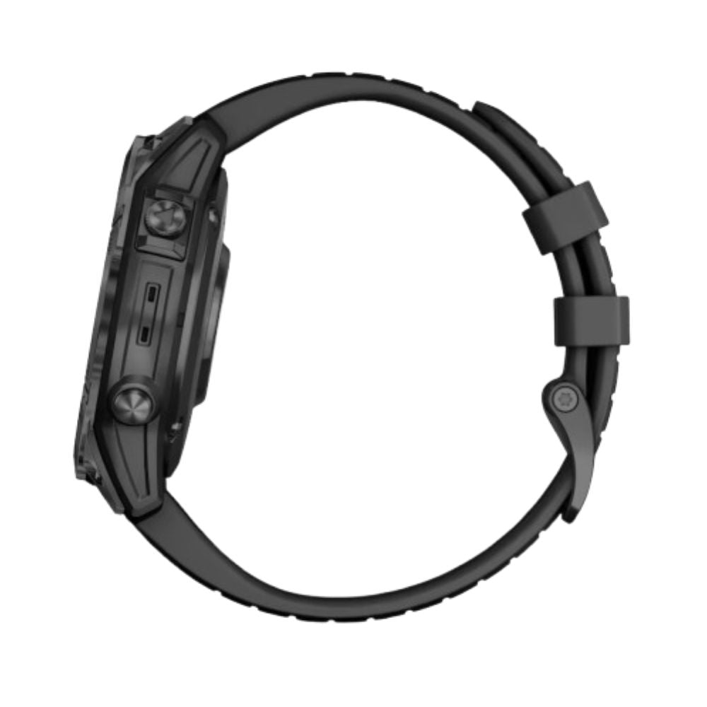 Garmin Epix Pro (Gen 2) Men's 47mm Black Strap Smartwatch side profile