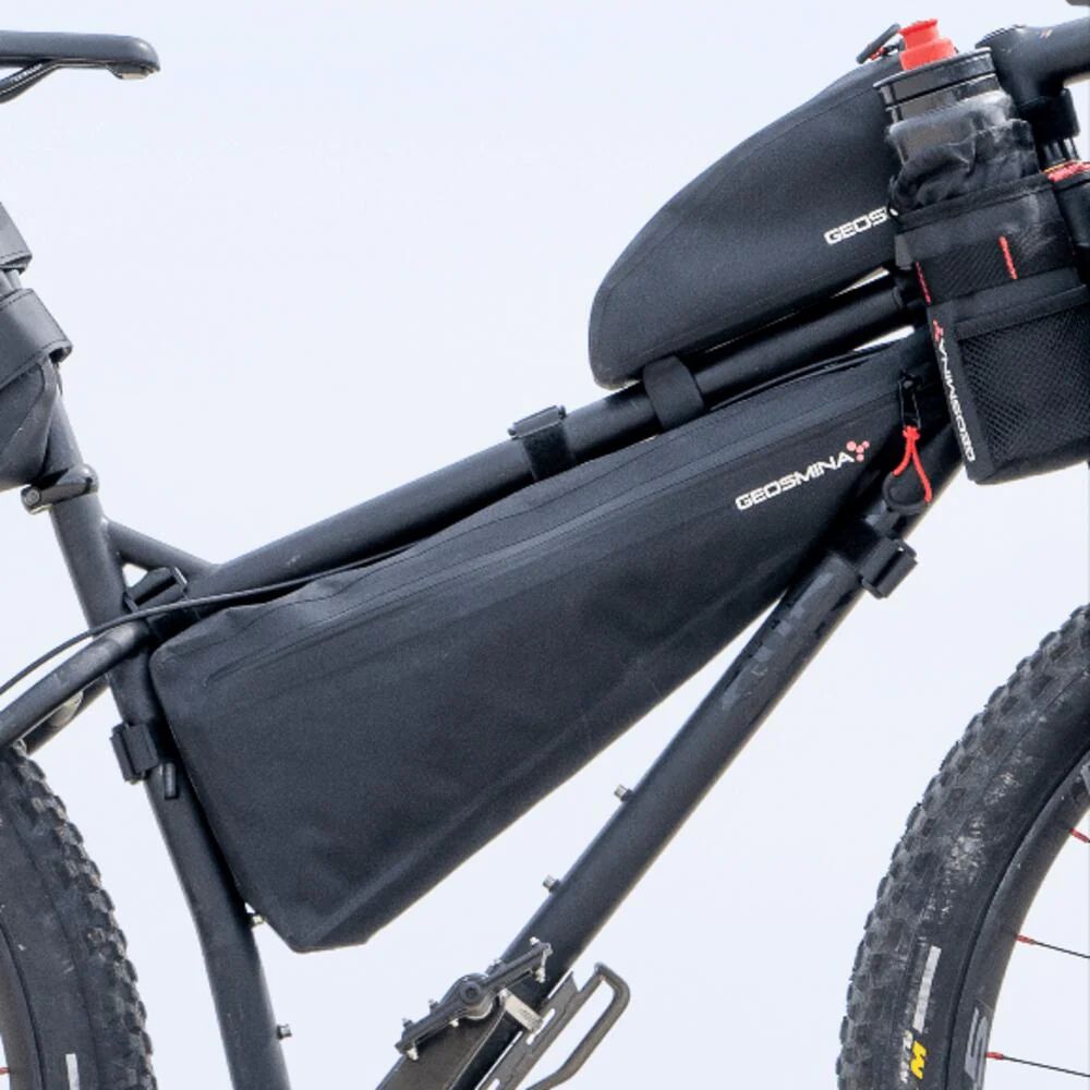 Geosmina Large MTB Frame Bag on bike