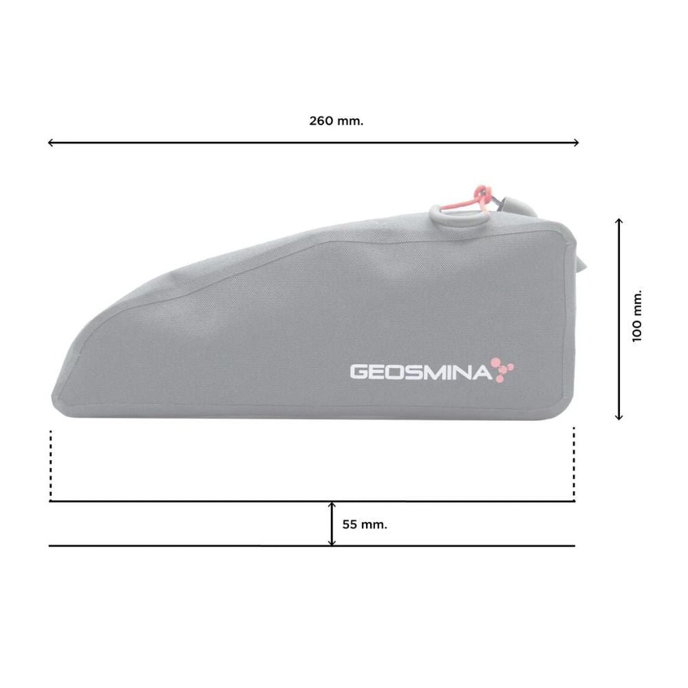 Geosmina Large Top Tube Bag dimensions