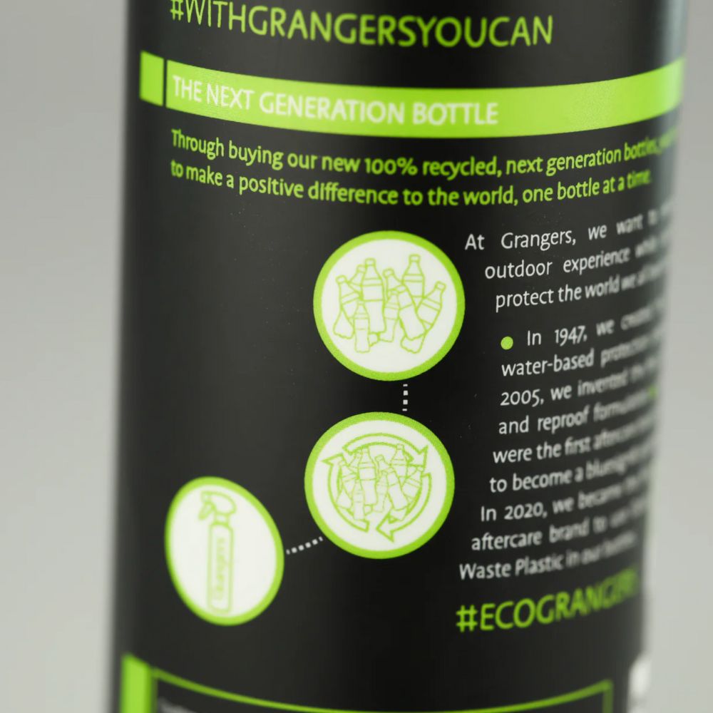 Grangers Footwear + Gear Cleaner (275ml) recycleable
