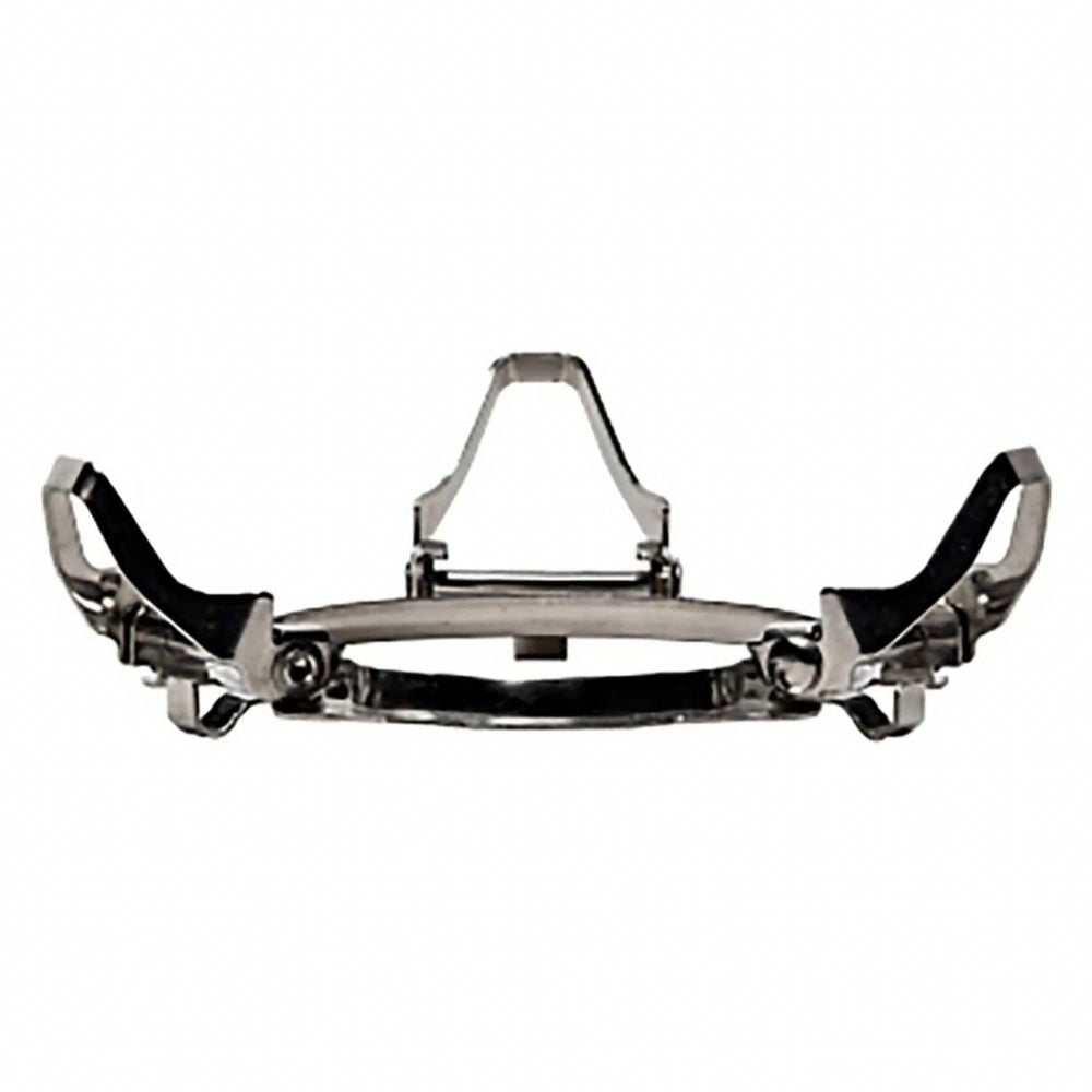 Metal Jetboil pot support on a white background