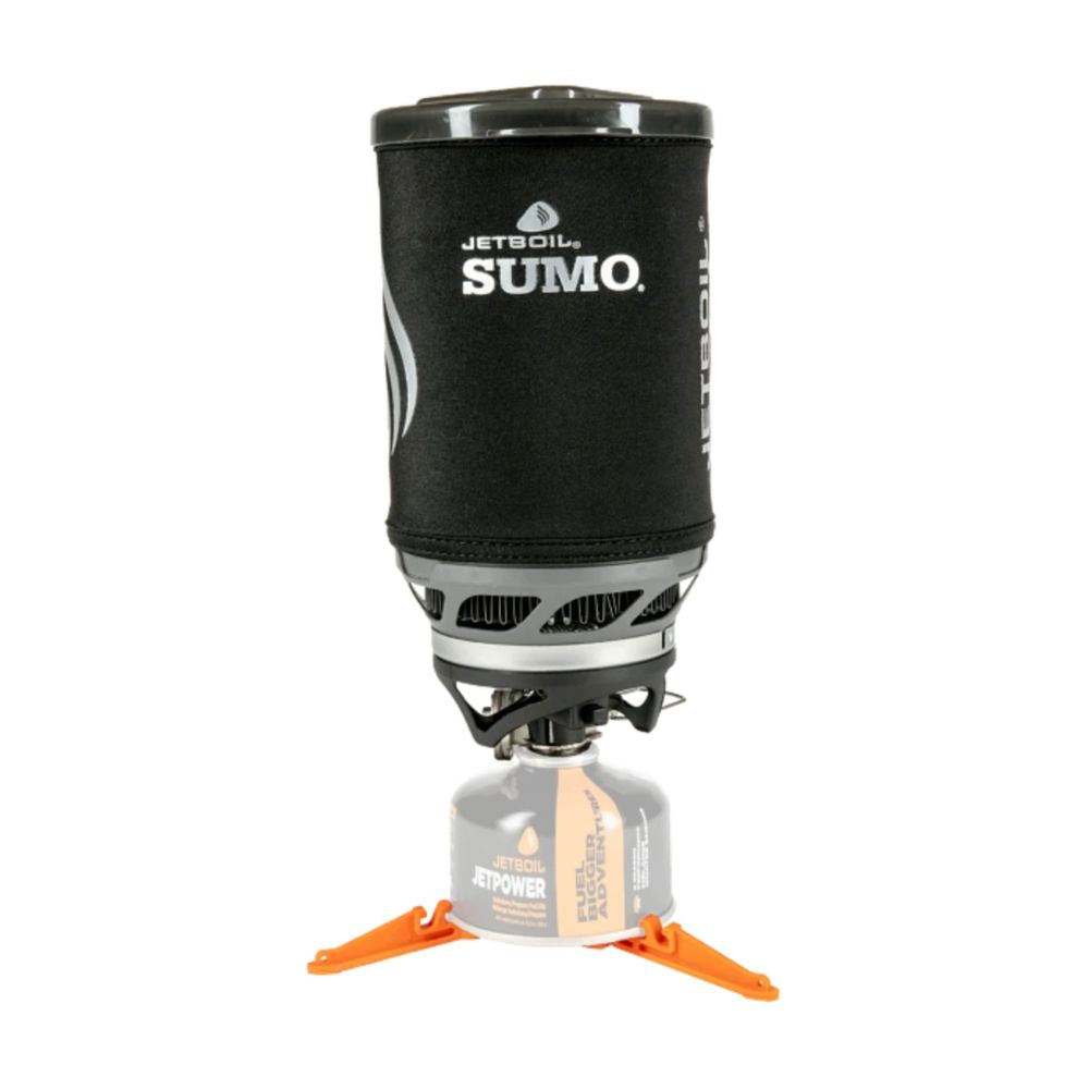 Jetboil Sumo camping stove on a white background