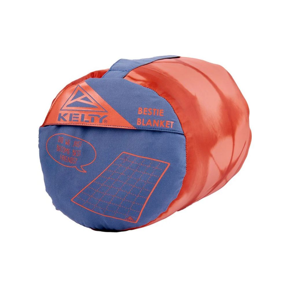 Kelty Bestie Blanket (Grisaille/Kaleidoscope) in bag