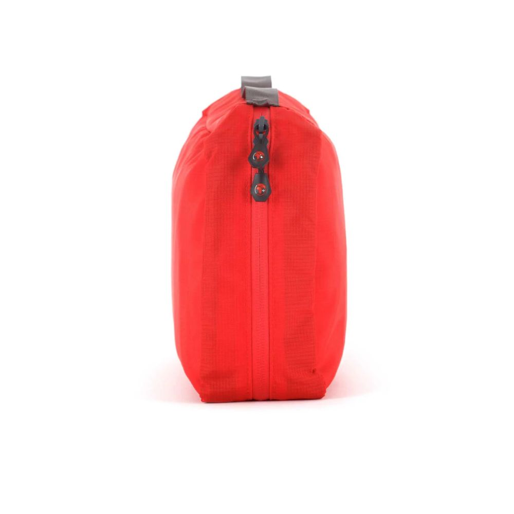 Lifesystems Mountain Leader Pro First Aid Kit with a gray zipper on a white background