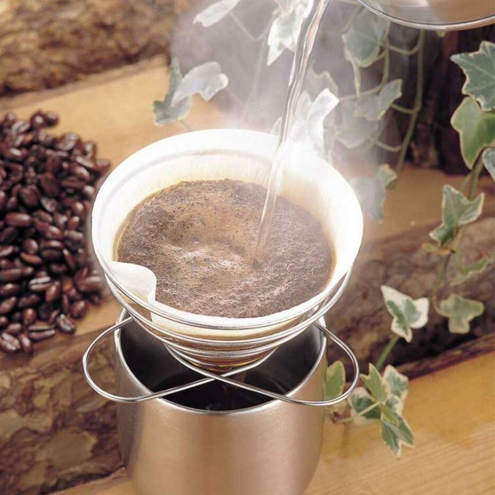 SOTO Helix Coffee Maker in use