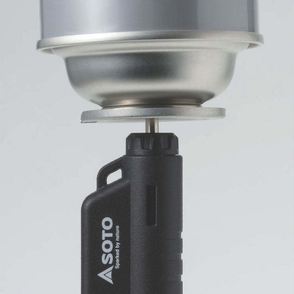 SOTO Micro Torch Vertical (Black) refilling