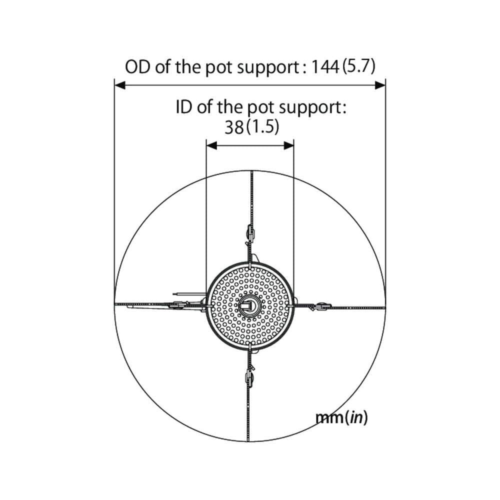 SOTO Windmaster Stove with 4Flex pot support