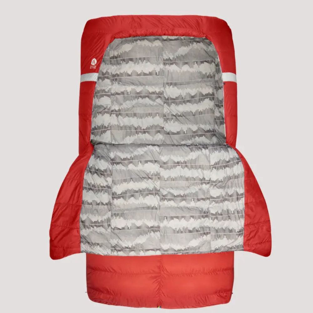Sierra Designs Backcountry Bed 20 Degree Duo Sleeping Bag open front