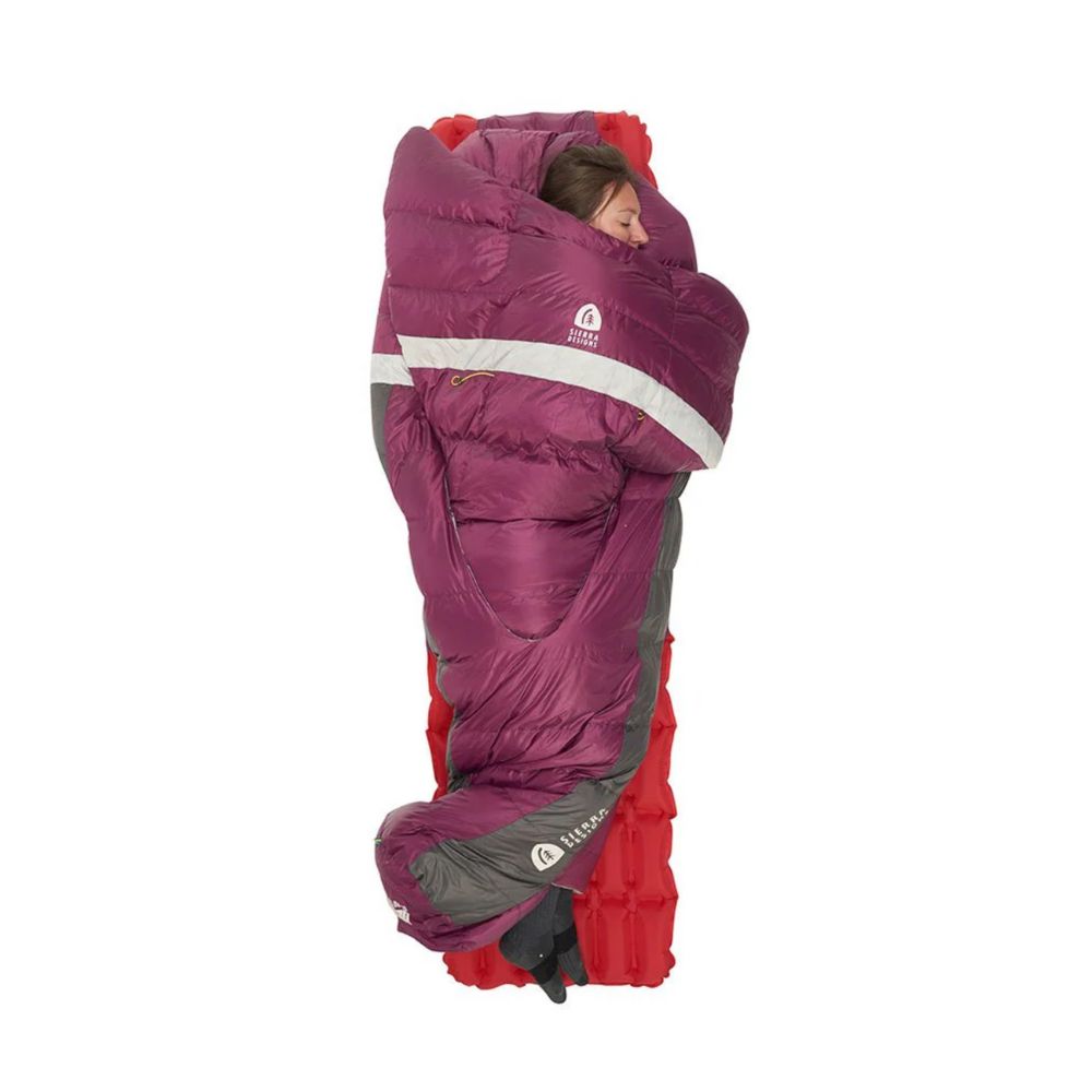 Sierra Designs Backcountry Bed 20 Degree Women's Sleeping Bag side sleeper