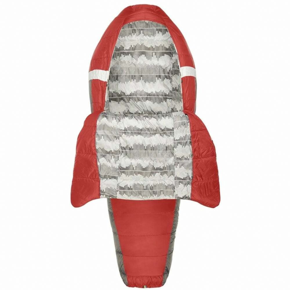 Sierra Designs Backcountry Bed 20 Down Sleeping Bag open