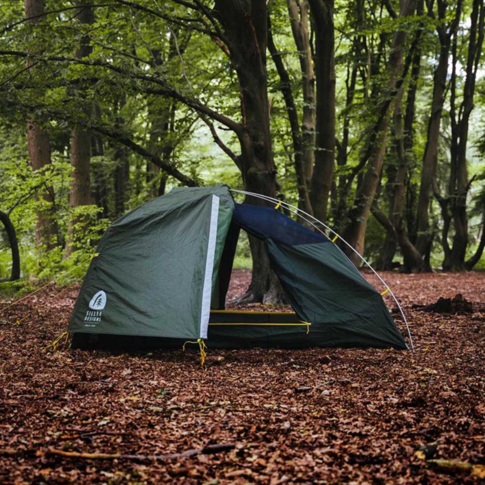 Sierra Designs Meteor 3000 2-Person Backpacking Tent in forest
