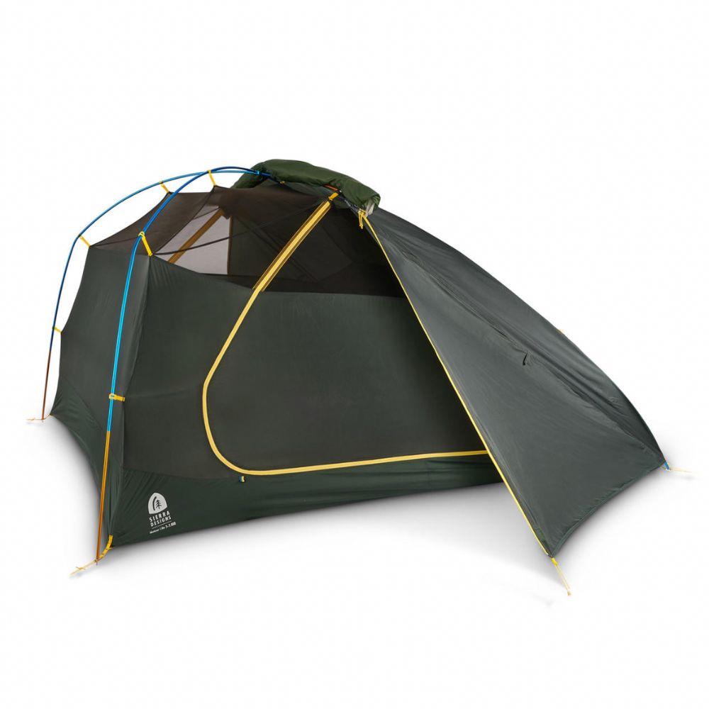 Sierra Designs Meteor Lite 3000 3-Person Backpacking Tent open
