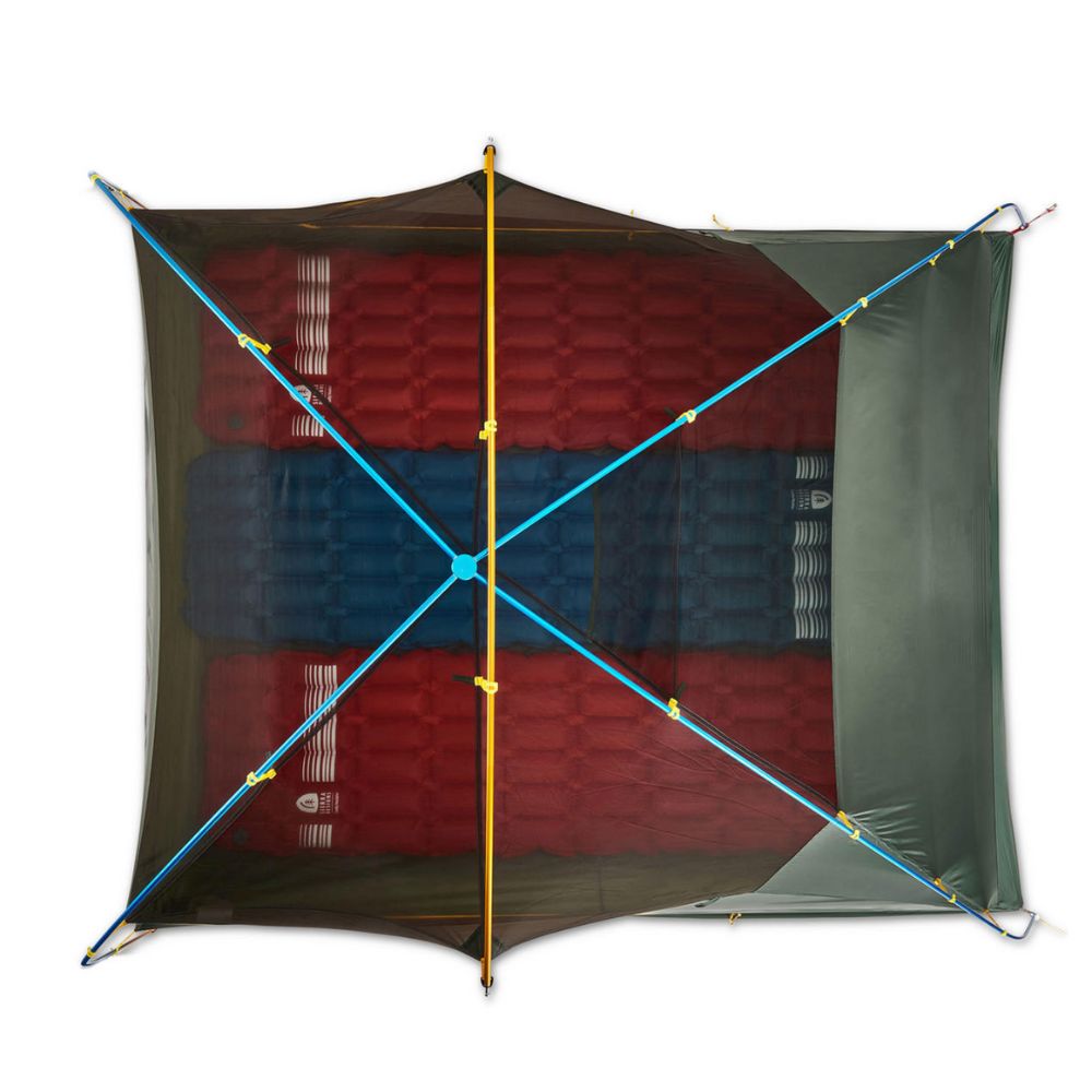 Sierra Designs Meteor Lite 3000 3-Person Backpacking Tent open top