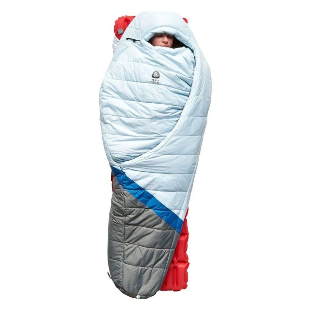 Sierra Designs Night Cap 20 Women's Sleeping Bag on mat
