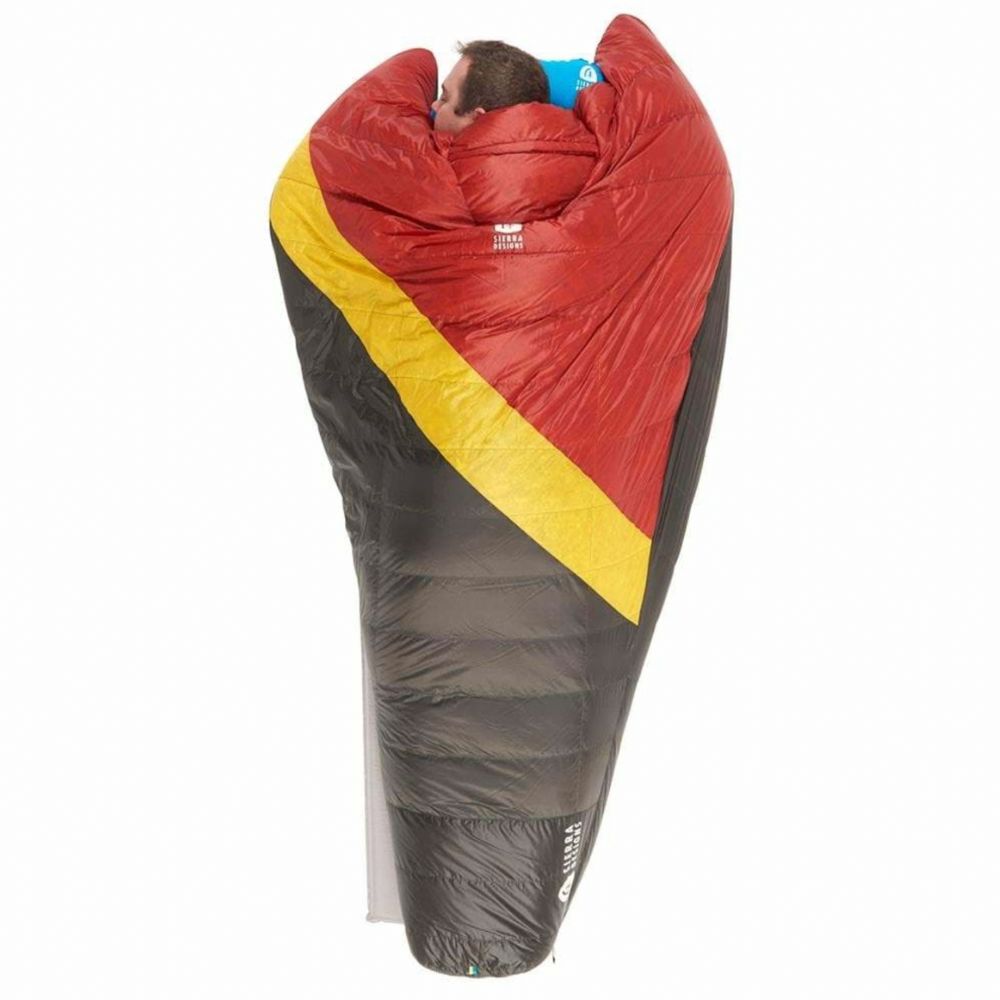 Sierra Designs Nitro 20 Degree Down Quilt Sleeping Bag front sleeper