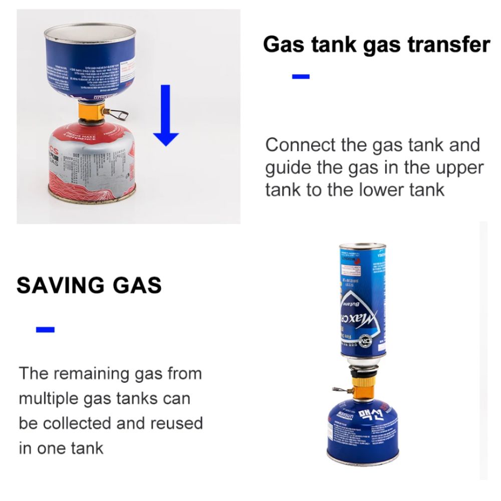 Widesea Camping Stove Propane Gas Refill Adapter how to use