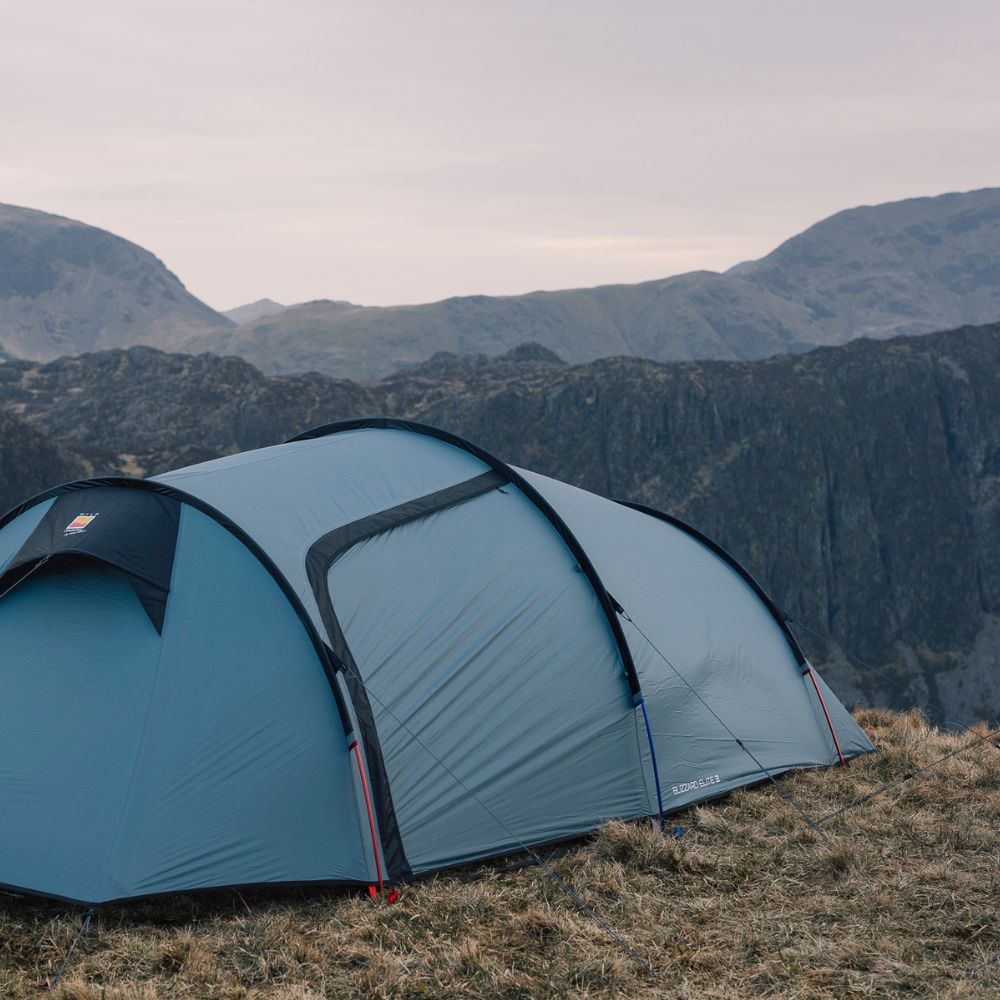 Wild Country Blizzard Elite 3 Tent in the mountains