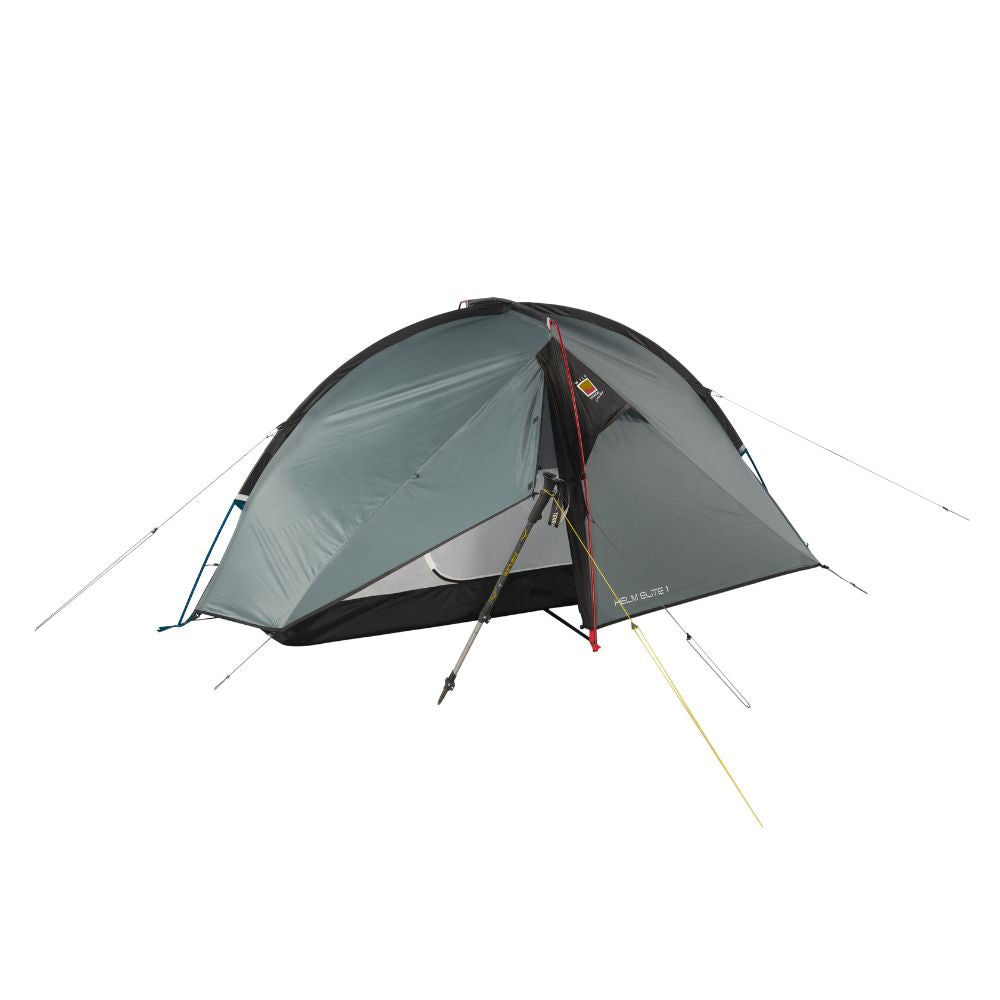 Wild Country Helm Elite 1 Tent with hiking pole