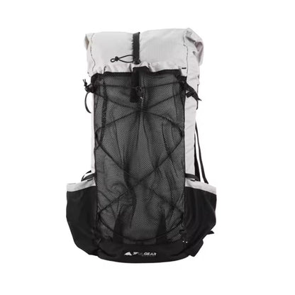 3F UL GEAR Qidian 40+16 Ultralight Hiking Backpack Grey back