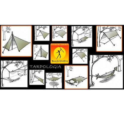Bushmen 2×3m Thermo Tarp (Olive) possible applications