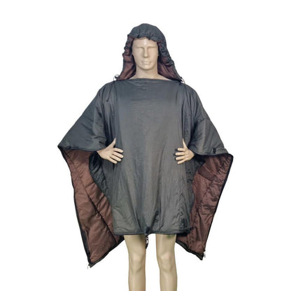 Bushmen Walker 1L Sleeping Bag (Olive) being worn