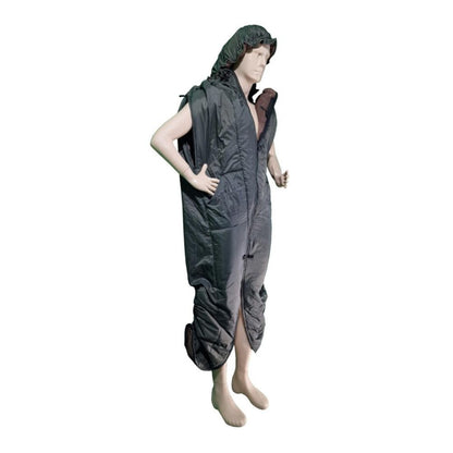 Bushmen Walker 1L Sleeping Bag (Olive) in  use