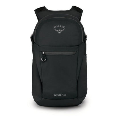 Black Osprey backpack on a white background