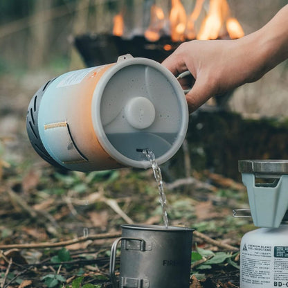 Firemaple Star X1 Fixed Cooking System (Gradient) being poured